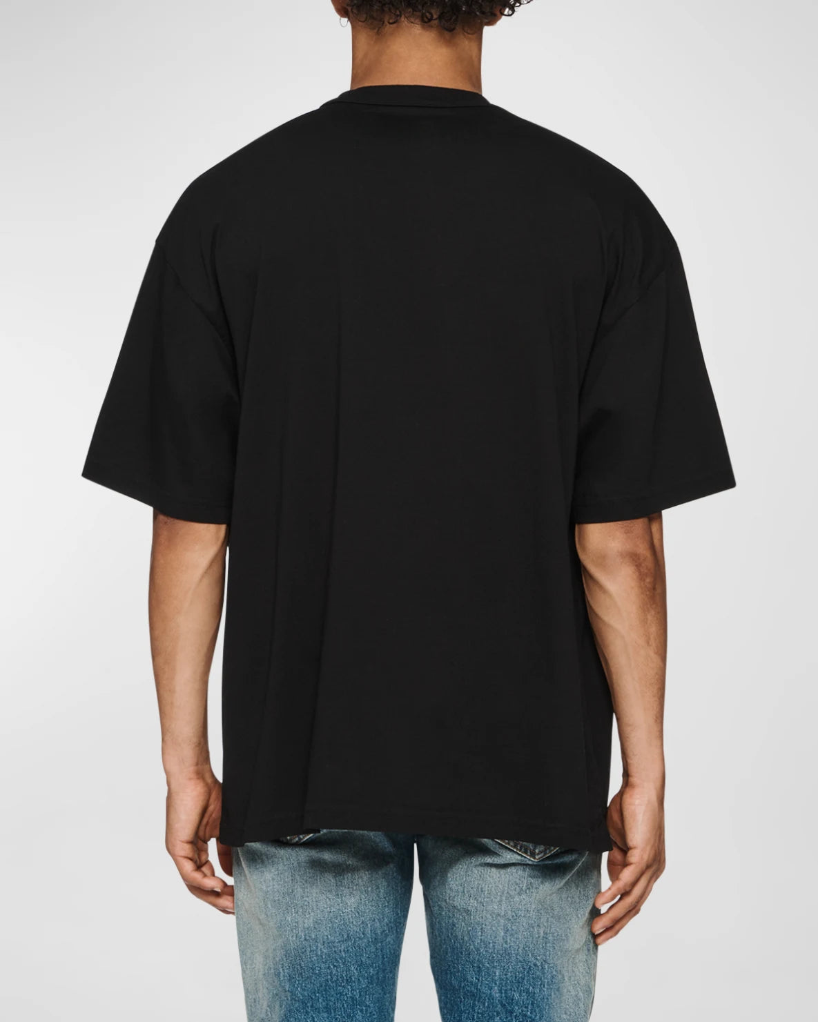 PURPLE Men's Oversized Cotton T-Shirt