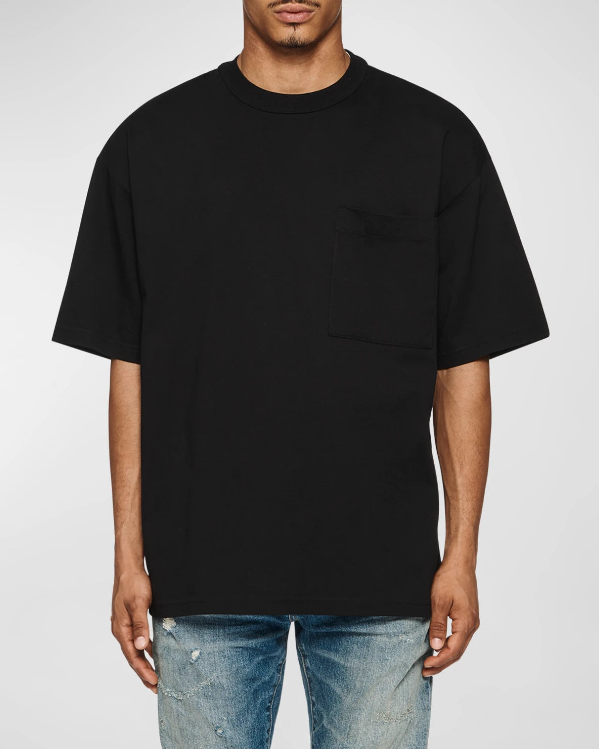 PURPLE Men's Oversized Cotton T-Shirt