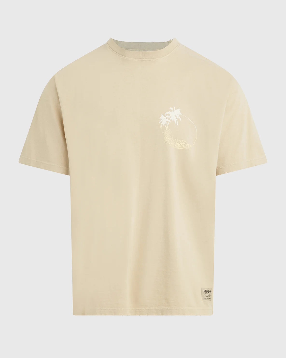HUDSON Men's Vintage Palm Graphic T-Shirt