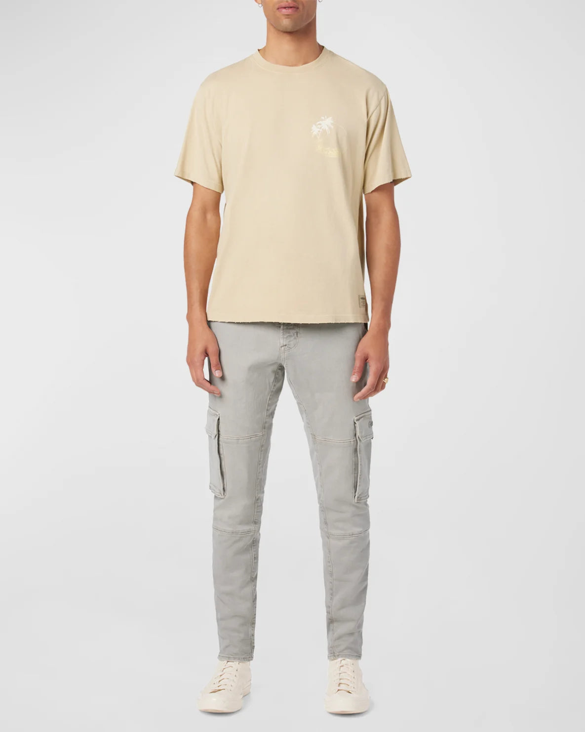 HUDSON Men's Vintage Palm Graphic T-Shirt