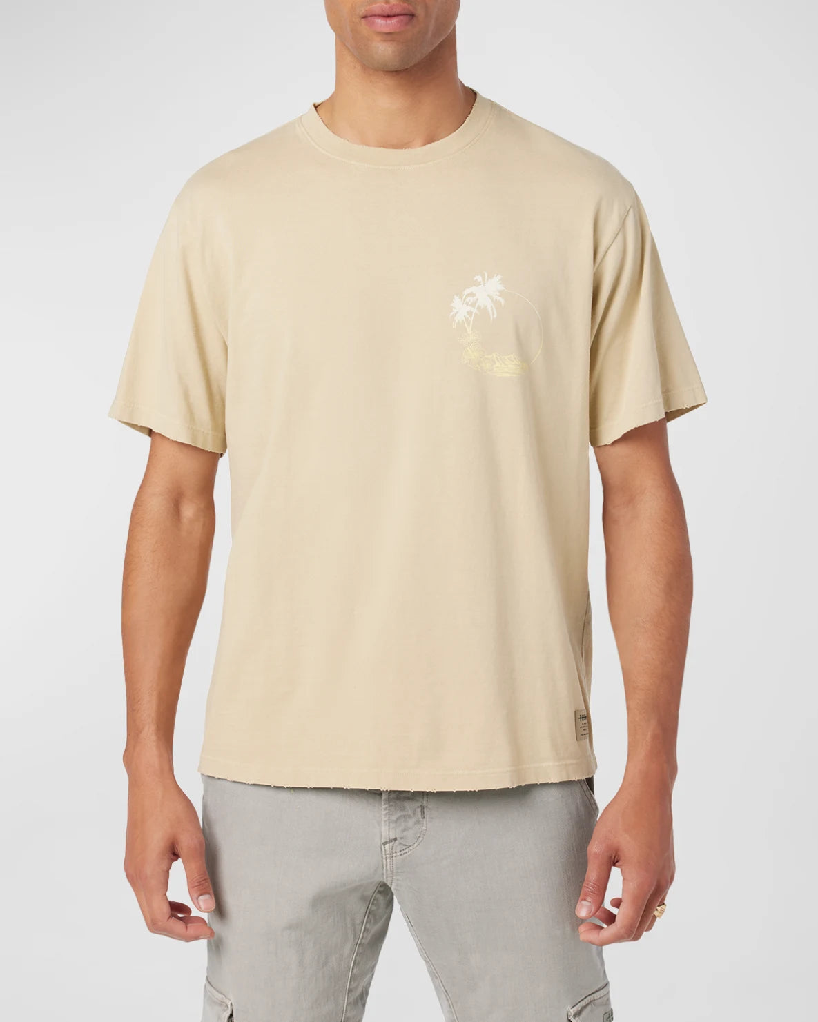 HUDSON Men's Vintage Palm Graphic T-Shirt