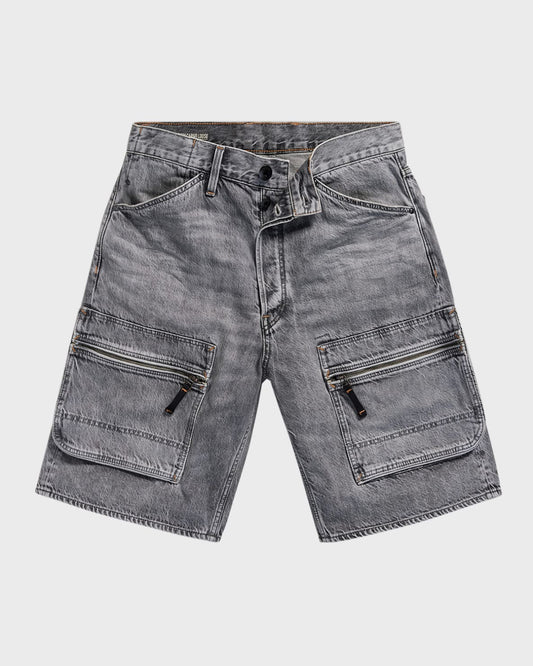 G-STAR RAW Men's Loose Denim Cargo Shorts