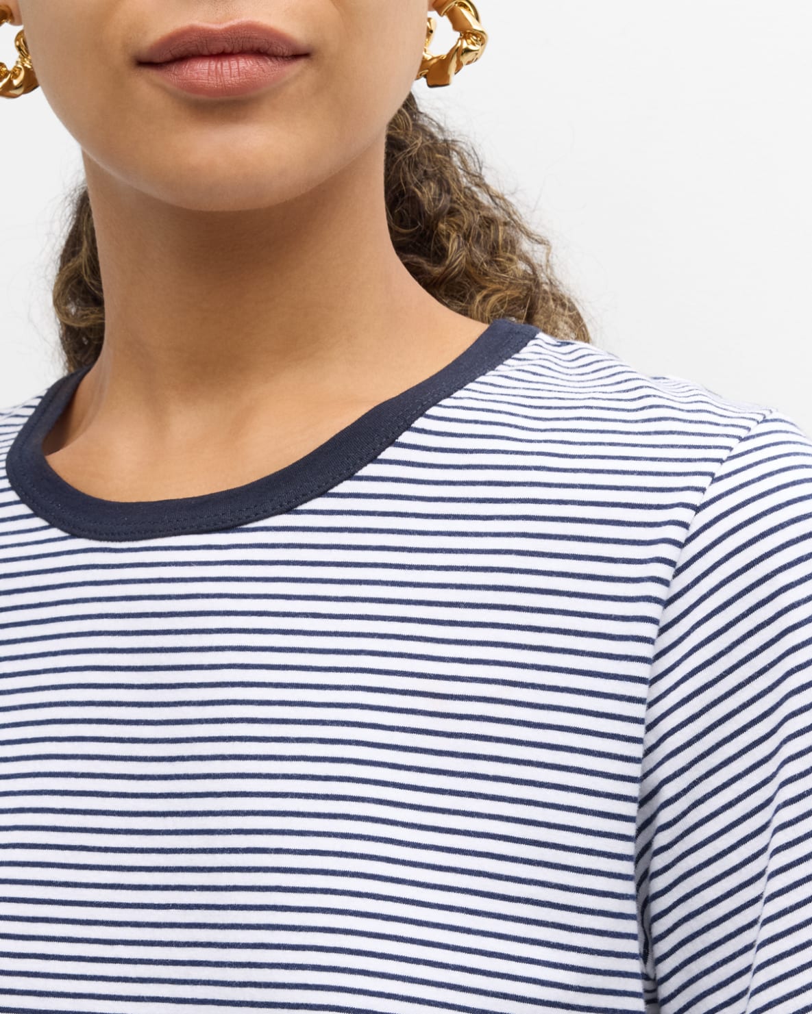 Julia Stripe Crewneck Tee