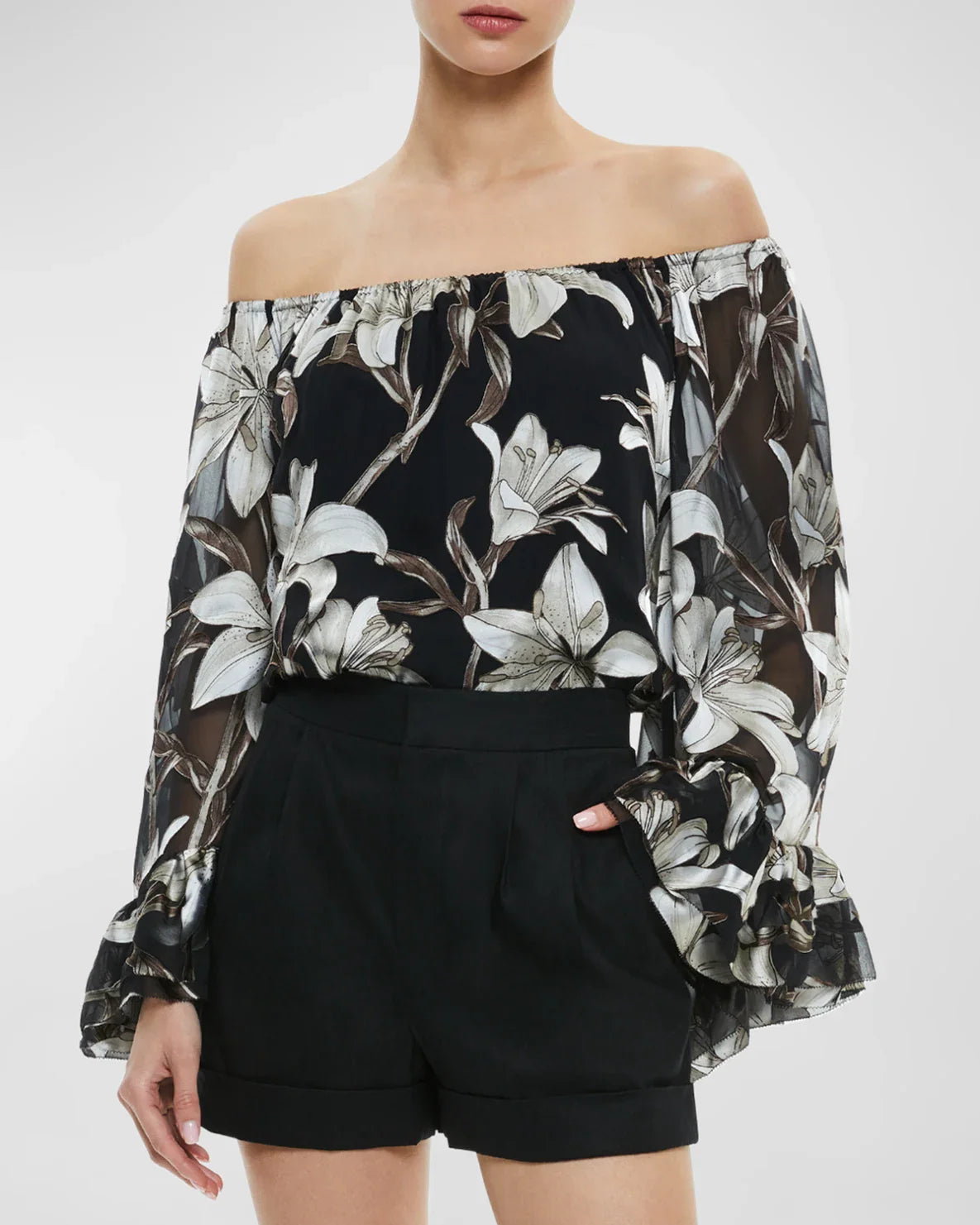 ALICE + OLIVIA Floral Ardelia
