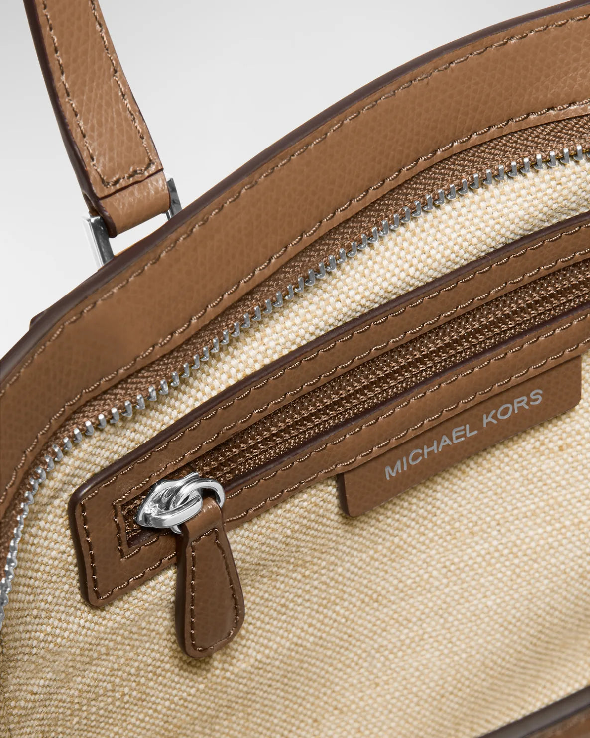 MICHAEL MICHAEL KORS Taryn Grained Leather Crossbody Tote Bag