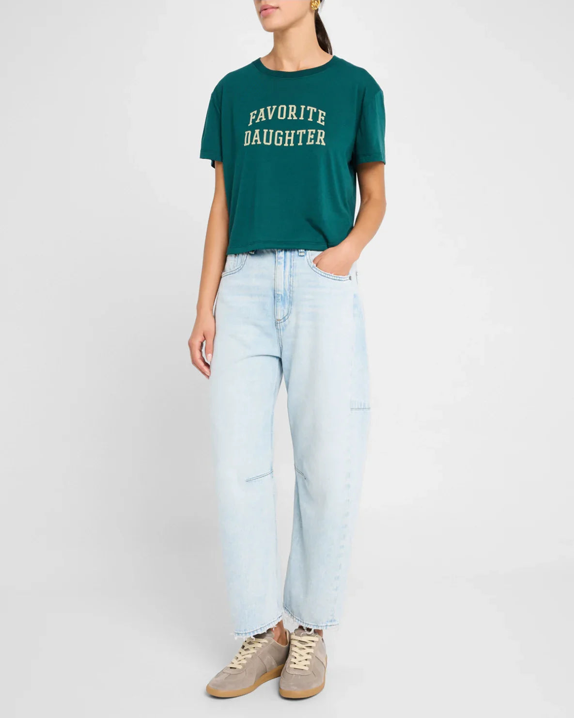 FAVORITE DAUGHTER Favorite Daughter Cropped Collegiate