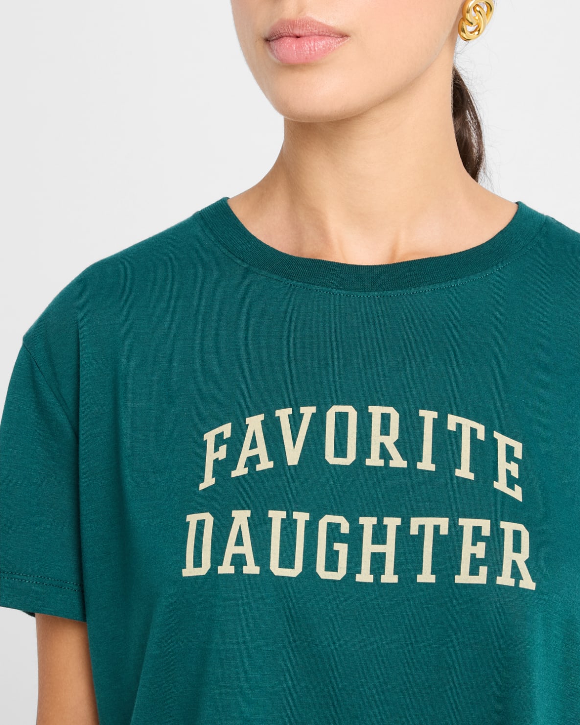 FAVORITE DAUGHTER Favorite Daughter Cropped Collegiate