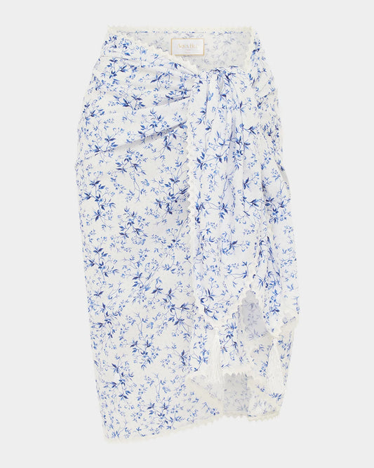 AQUA BLU AUSTRALIA Linen Pareo Coverup