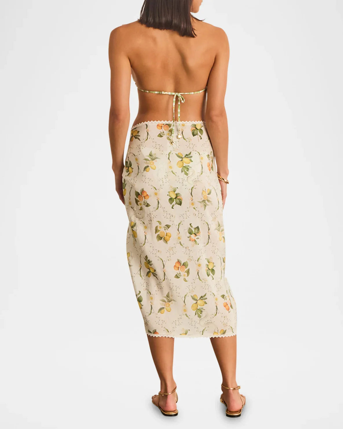 AQUA BLU AUSTRALIA Linen Pareo Coverup