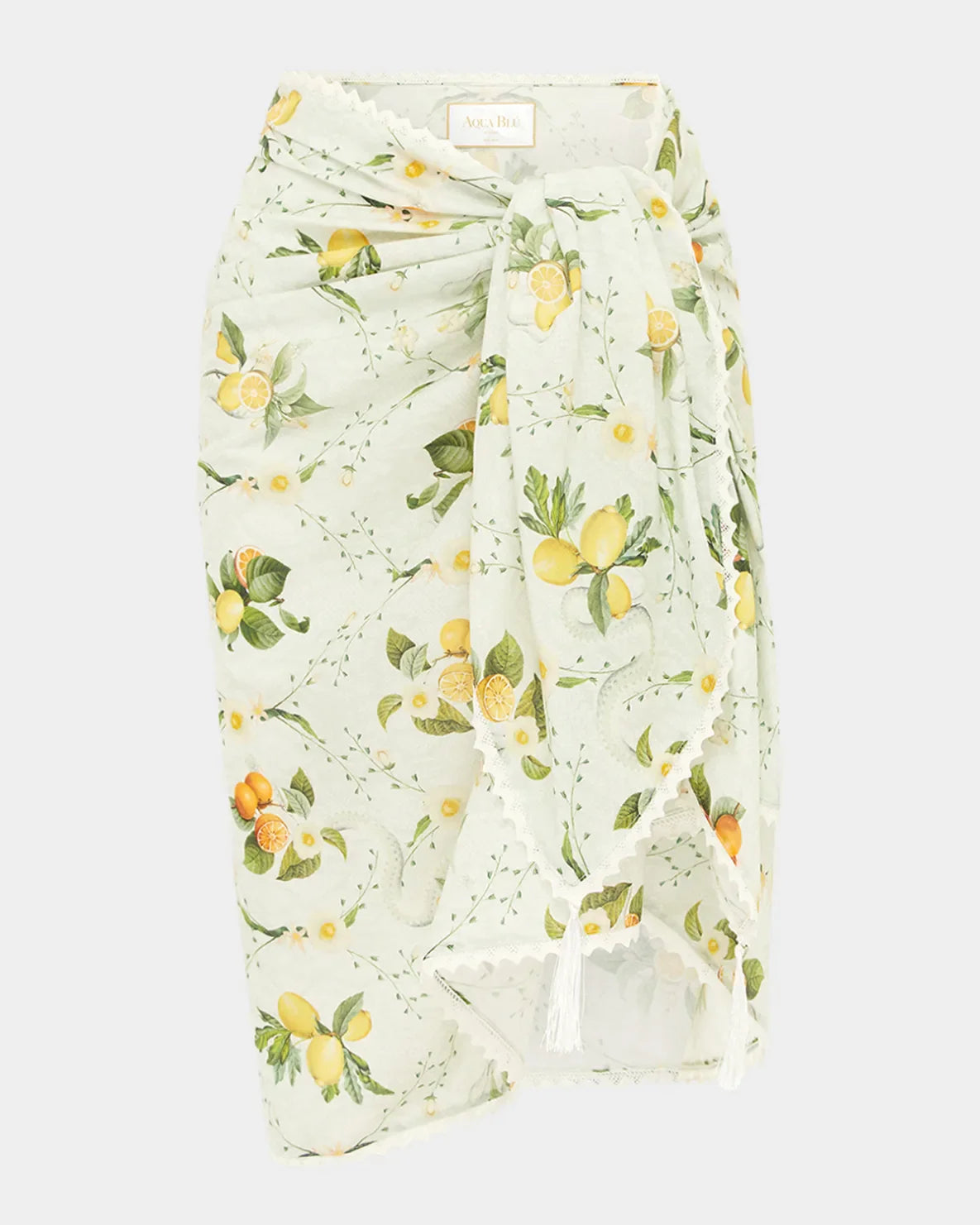 AQUA BLU AUSTRALIA Linen Pareo Coverup