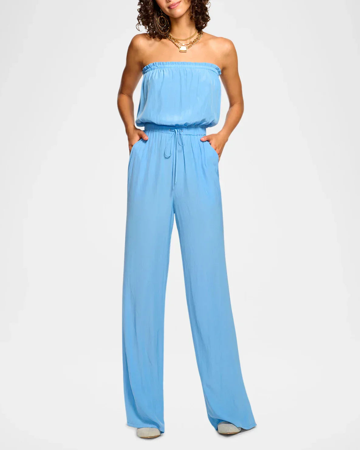 RAMY BROOK Selma Strapless Jumpsuit